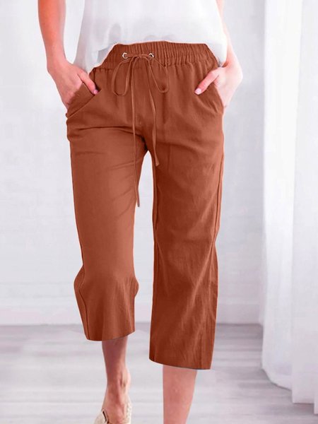 Simple Regular Fit Pants