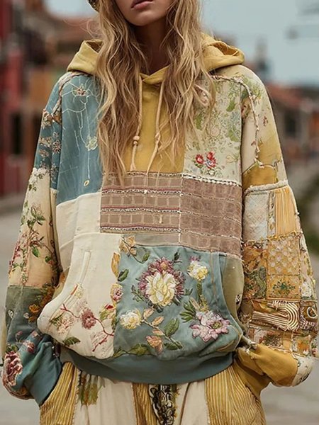 

Vintage Hoodie Floral Hoodie, Flower, Hoodies & Sweatshirts