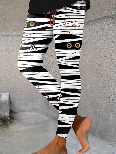 

Women Halloween Vintage All Season Long Leggings, Color4, Leggings