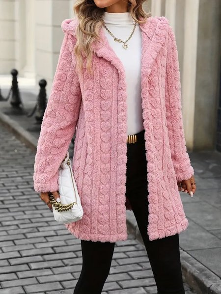

Regular Fit Casual Cotton Jacket, Pink, Outerwear