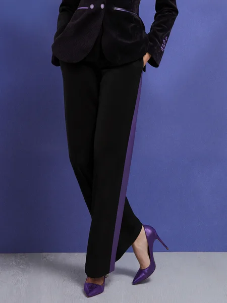 Urban Color Block Straight Pants