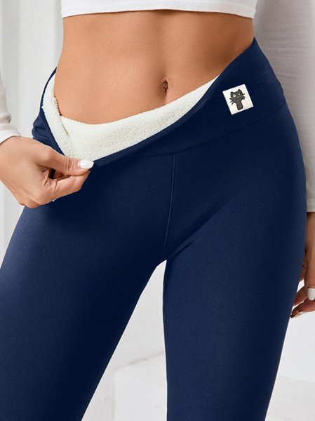 

Women Plain Casual All Season Ankle Pants Leggings, Color16, Leggings