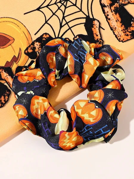 

Large intestine hair band Halloween pumpkin skull hair band horror personality holiday hair accessories large intestine hair band, Color15, Women Hair Accessories