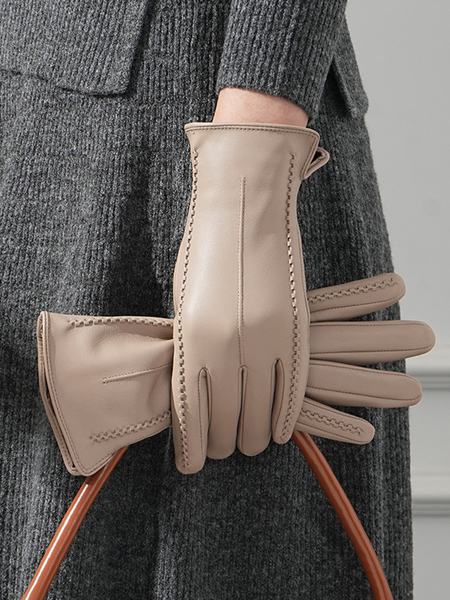 Luxury Genuine Sheepskin Thermal Gloves