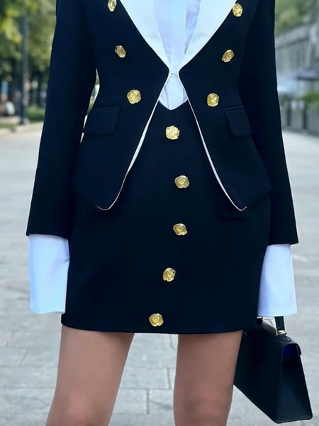 Urban Plain Midi Skirt