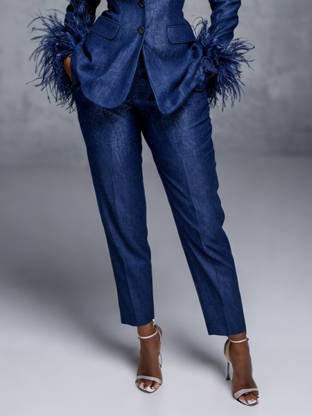 

Faux Denim Urban Jeans, Denim blue, Jeans