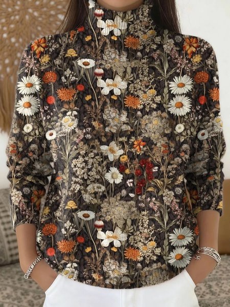 

Women Christmas Long Sleeve Comfy Vintage Sweater, Color3, Sweaters