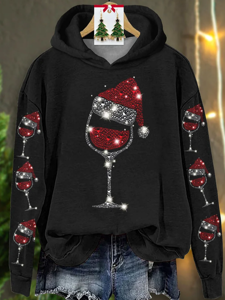 

Casual Hoodie Christmas Hoodie Printing, Black, Hoodies & Sweatshirts