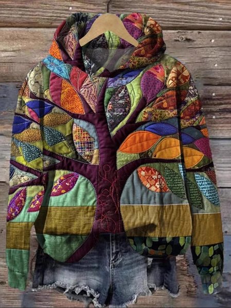 

Casual Hoodie Floral Sweatshirt, Multicolor, Hoodies & Sweatshirts