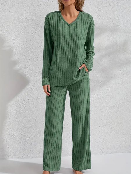 

Cotton Casual Regular Fit Pajama Set, Green, Jumpsuits&Rompers