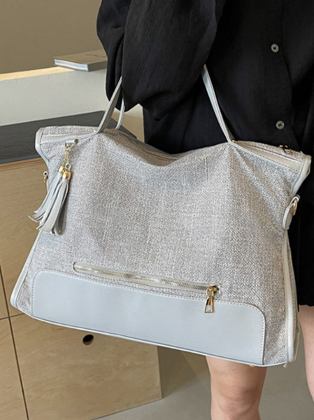 

Casual Tote Bag, Off white, Totes