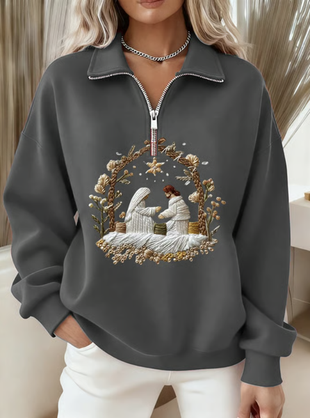 

Vintage Christmas Sweatshirt, Deep gray, Hoodies & Sweatshirts