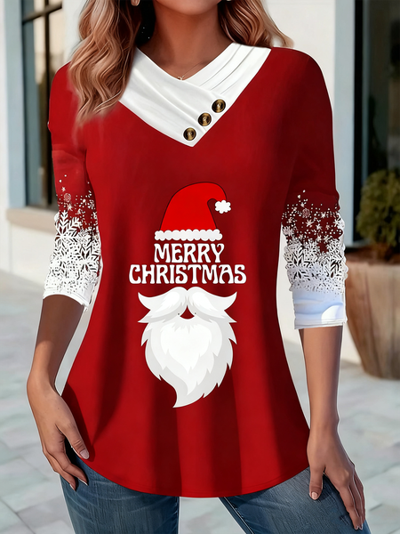 

Casual Gradient Pattern Long Sleeve T-shirt, Color2, T-shirts