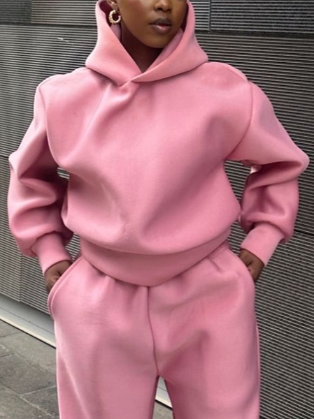 

Urban Plain Hoodie, Pink, Hoodies and Sweatshirts