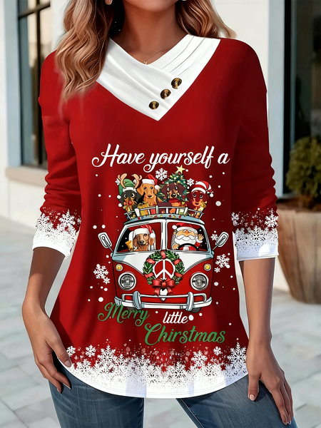 

Casual Gradient Pattern Long Sleeve T-shirt, Color2, T-shirts