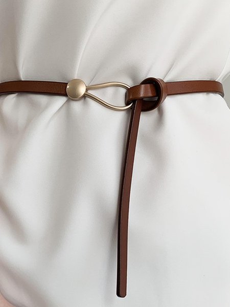 

Plain Urban Belt, Brown, Belts