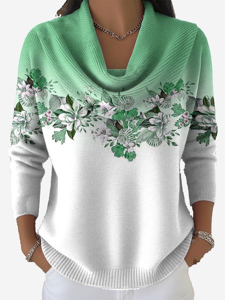 

Women Christmas Long Sleeve Comfy Vintage Sweater, Color3, Sweaters