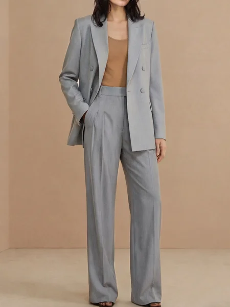 Plain Regular Fit Urban Pants