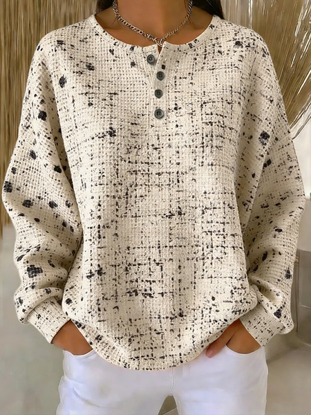 

Casual Plaid Sweatshirt, Apricot, Hoodies & Sweatshirts