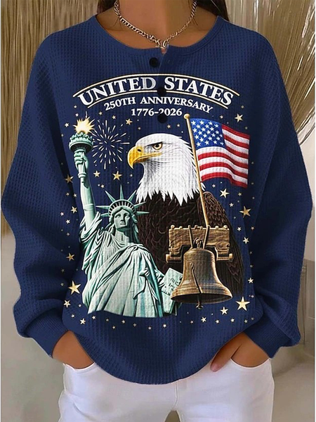 Casual Independence Day (Flag) Sweatshirt