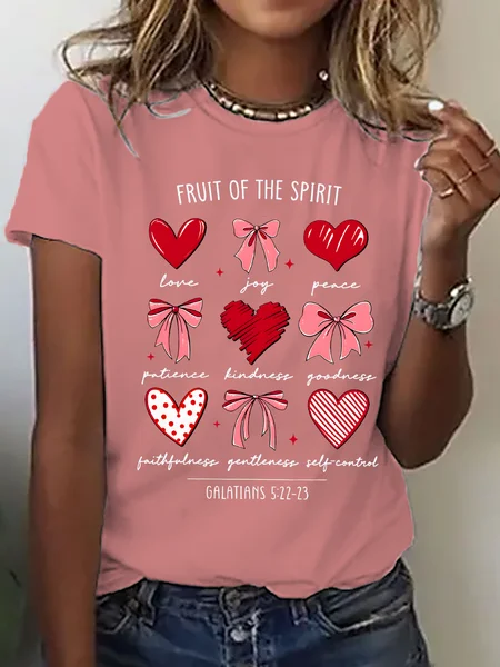 

Vintage Easter (Egg) Crew Neck Short Sleeve T-shirt, Orange pink, T-shirts