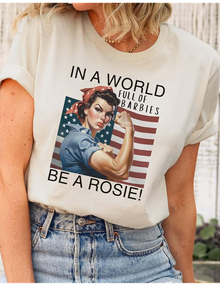 Casual Text Letters Crew Neck Short Sleeve T-shirt