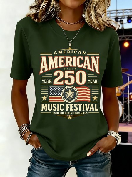 

Casual 3D Printing Crew Neck Short Sleeve T-shirt, Green, T-shirts