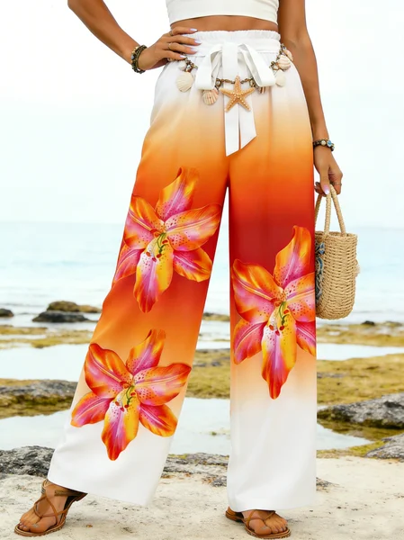 

Women Ombre Long Pants Casual Spring/Fall Trousers, As picture, Pants