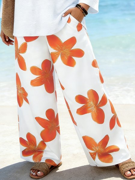 

Women 3D Printing Ankle Pants Pants Casual Spring/Fall Trousers, As picture, Pants