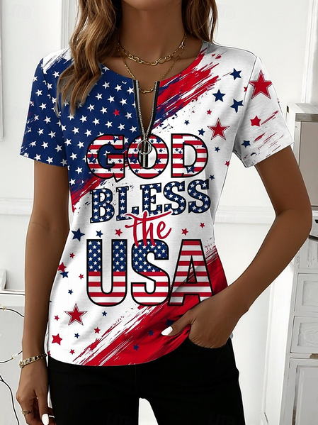 

Vintage Gradient Pattern Short Sleeve T-shirt, Blue, T-shirts