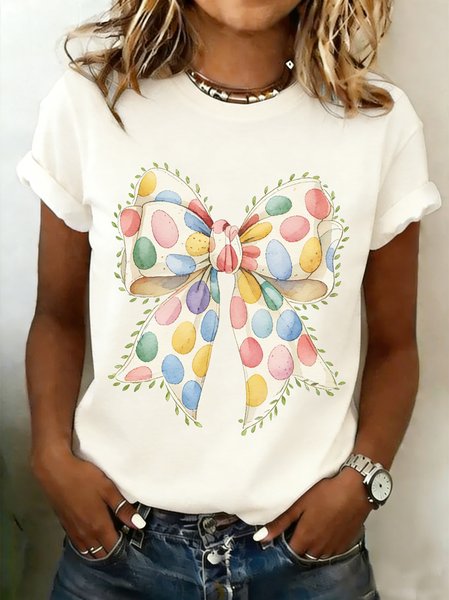 

Women 3D Printing Short Sleeve Tee T-shirt Crew Neck Casual Summer Top, As picture, T-Shirts