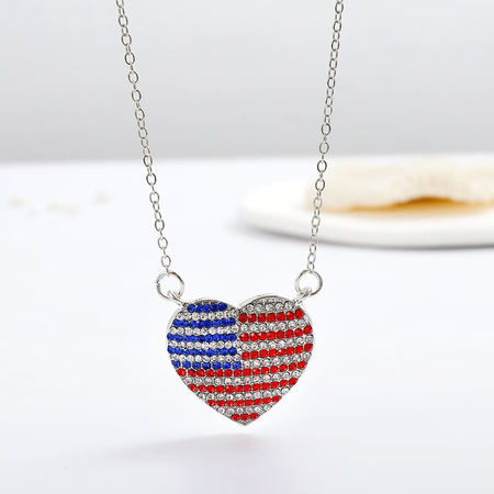 

America Flag Casual Pendant Necklaces, Color9, Bracelet