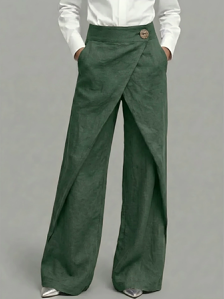 Women Plain Long Pants Casual Spring/Fall Trousers