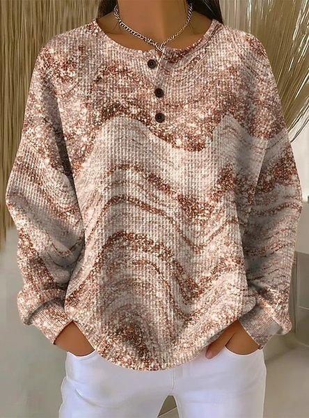 

Casual Chevron Sweatshirt, Champagne, Hoodies & Sweatshirts