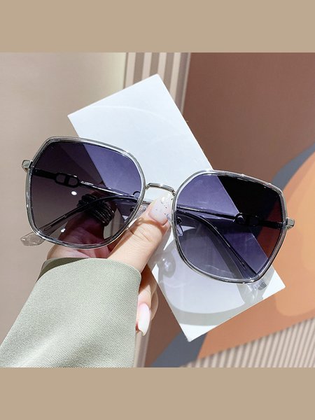 Casual Color Block All Season Sunglasses