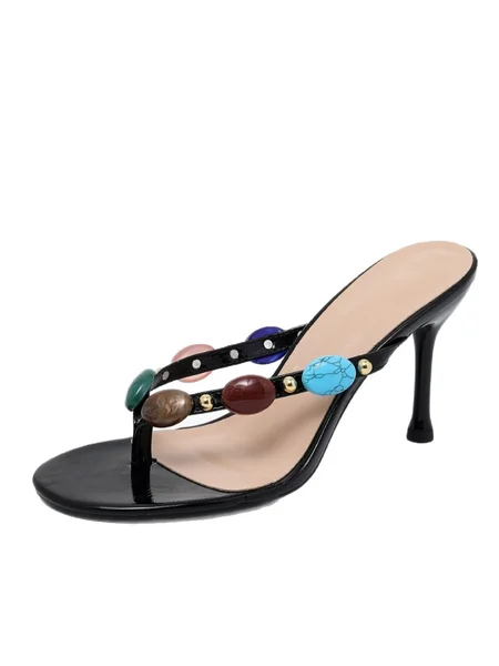 Elegant Plain Summer Wedge Sandal