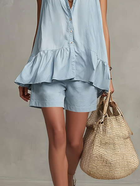 Casual Plain Shorts