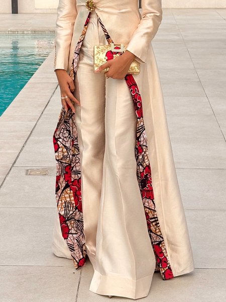 Elegant Plain Wide Leg Pants 3 Elegant Plain Wide Leg Pants