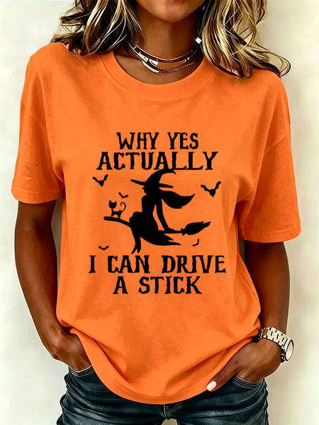 Women Text Letters Short Sleeve Tee T-shirt Crew Neck Printing Casual Graphic Tee Summer Top