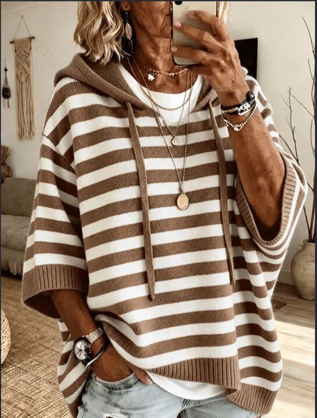 Striped Casual Top