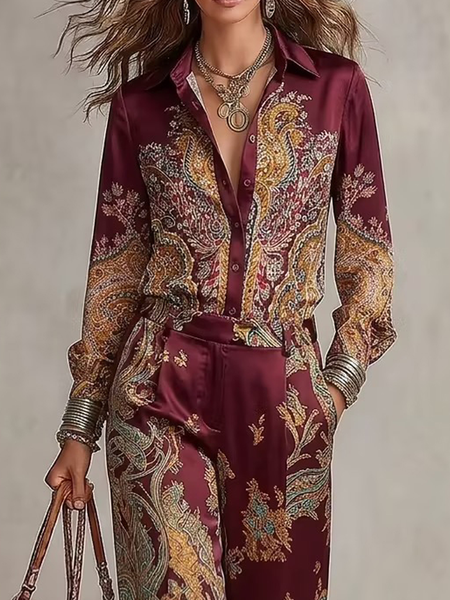Urban Paisley Long Sleeve Shirt Collar Shirt 1 Urban Paisley Long Sleeve Shirt Collar Shirt