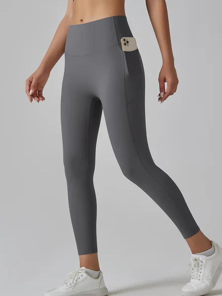Plain Casual Yoga Pants
