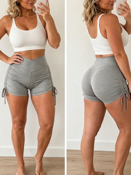 Women's Butt-Lifting Tight Drawstring Yoga Pants