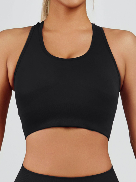 Open-Back Sports Bra
