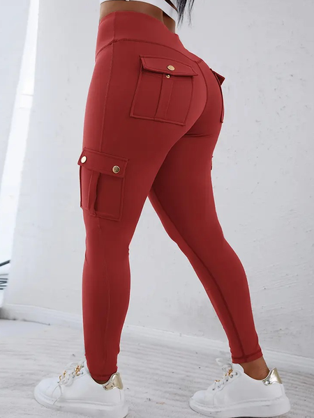 Plain Tight Sports Yoga Pants