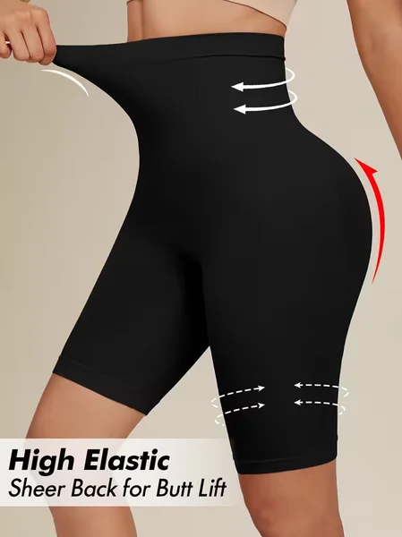 Women's high-waisted, tummy-control, slimming, hip-shaping, hip-lifting leggings, seamless, non-rolling, anti-exposure yoga pants