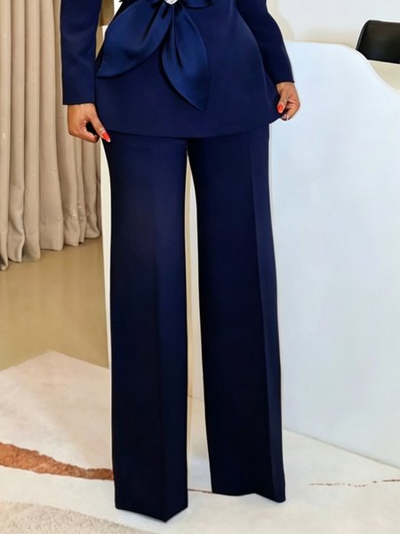 Elegant Plain Straight Pants 1 Elegant Plain Straight Pants