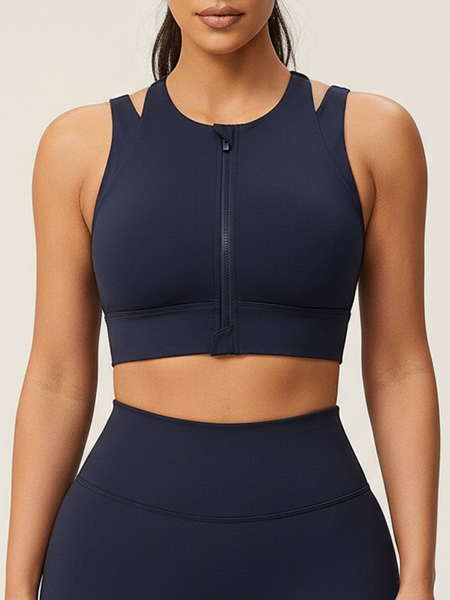 Simple Plain Sports Bra