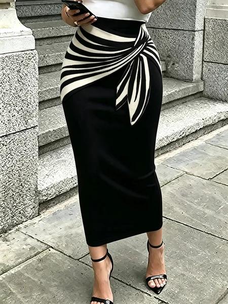 Urban Printing 3D Printing Maxi Skirt 1 Urban Printing 3D Printing Maxi Skirt