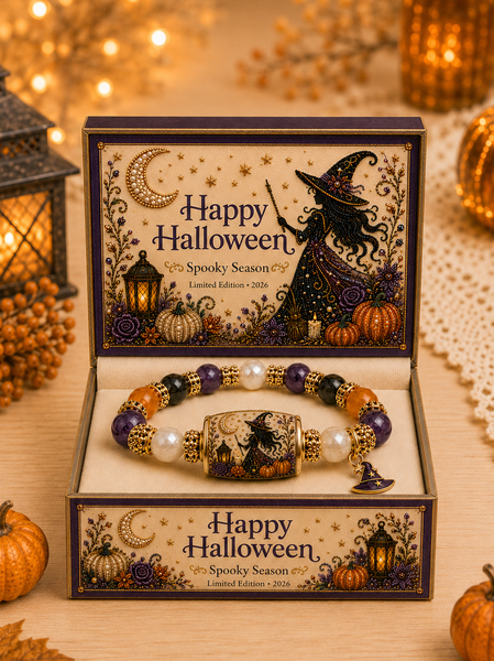 Exquisite festive-style crystal bracelet